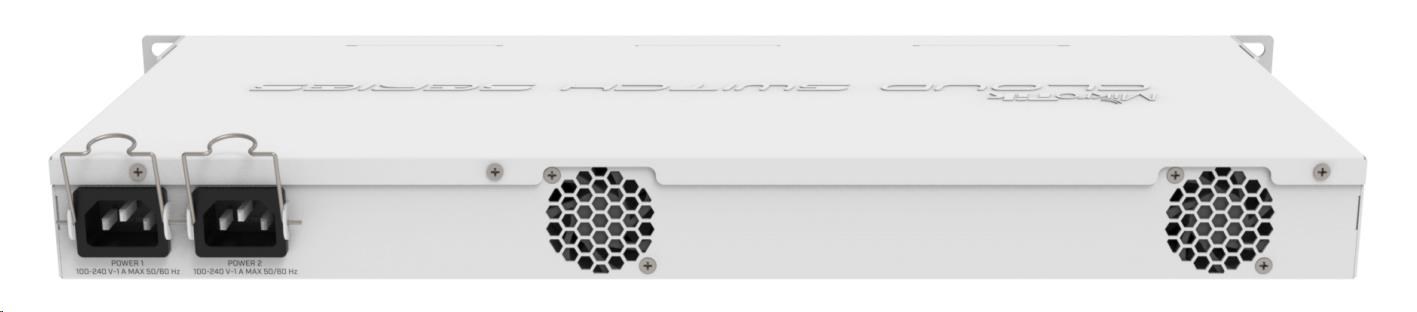 MikroTik Cloud Router Switch CRS328-4C-20S-4S+RM,  800MHz CPU, 512MB RAM,  20x SFP,  4x SFP+,  4x LAN combo,  vrátane. L51 