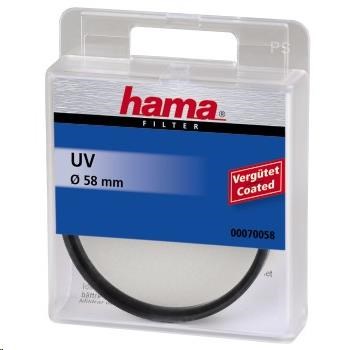 Hama UV Filter,  coated,  58 mm0 