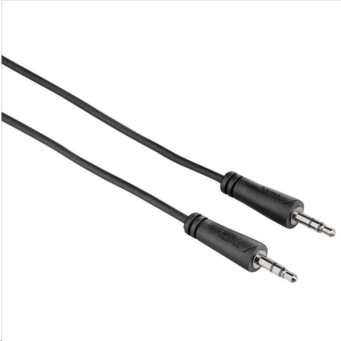 Hama audio kábel jack - jack,  1*,  1, 5 m0 