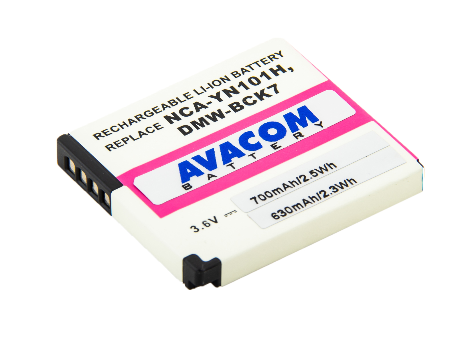 AVACOM baterie pro Panasonic DMW-BCK7 Li-Ion 3.6V 700mAh 2.5Wh0 