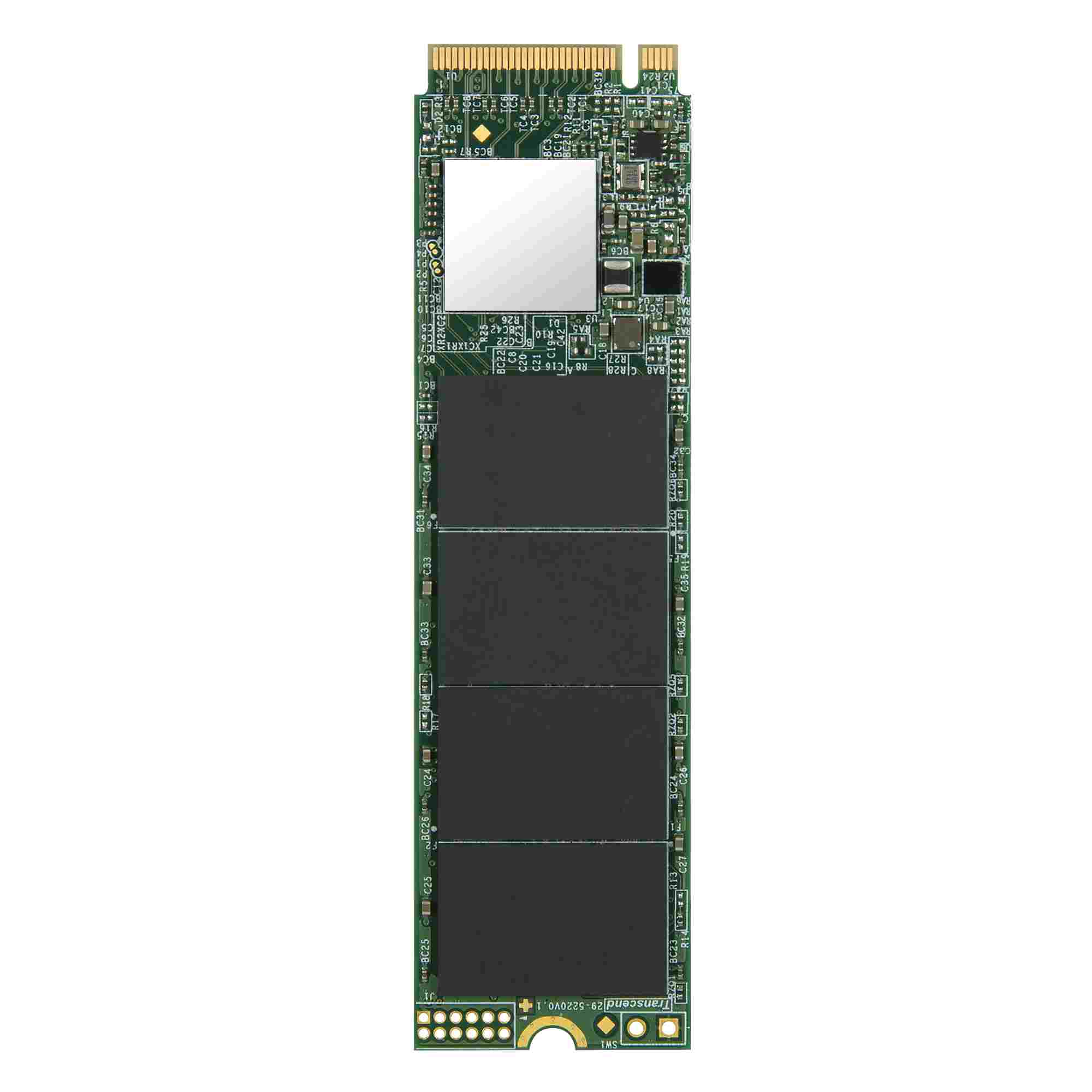 TRANSCEND SSD 110S 512GB,  M.2 2280,  PCIe Gen3x4,  3D TLC,  bez DRAM0 