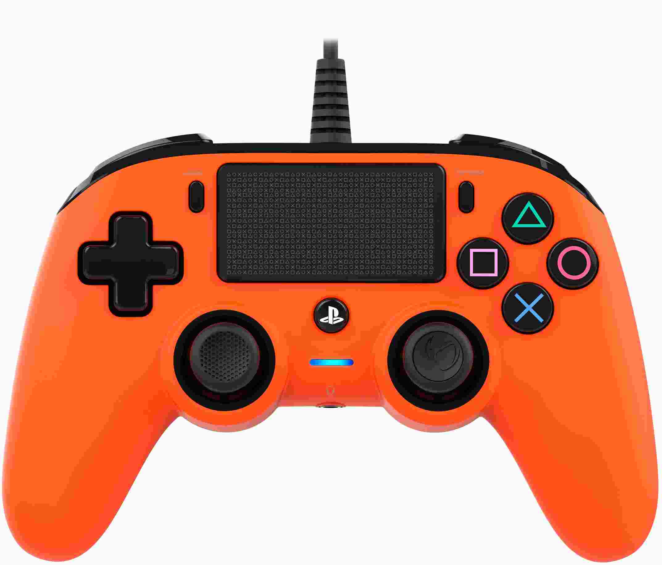 Nacon Wired Compact Controller - ovladač pro PlayStation 4 - oranžový1 