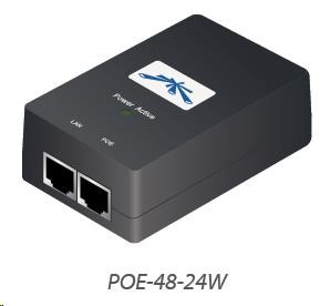 UBNT POE-48-24W [PoE adaptér 48V/ 0, 5A (24W),  vrátane. napájací kábel]0 