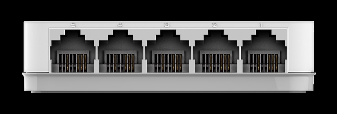 D-Link GO-SW-5E 5portový 10/ 100 stolový prepínač1 