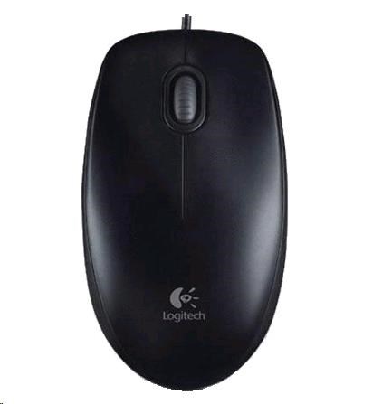 Myš Logitech B100,  čierna1 