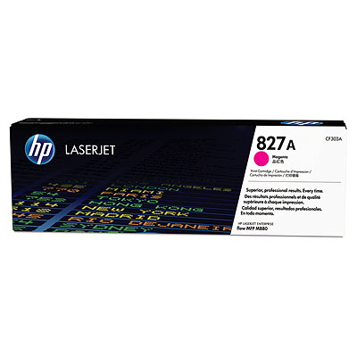 HP 827A Magenta LJ Toner Cart,  CF303A (32, 000 pages)0 