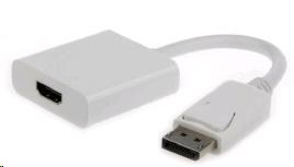 GEMBIRD DisplayPort na HDMI (M/ F) biely0 