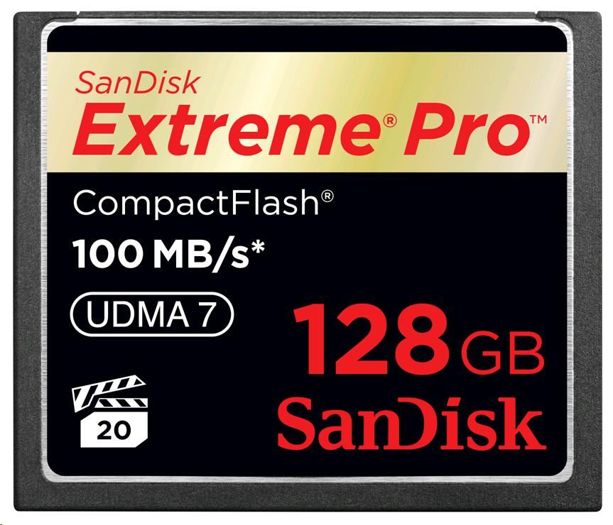 SanDisk Compact Flash 64GB Extreme Pro (160MB/ s) VPG 65,  UDMA 70 