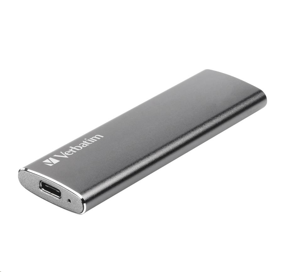 VERBATIM externý SSD disk 120GB Vx500 strieborný USB-C0 