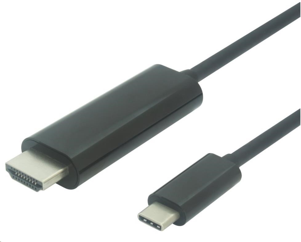 PremiumCord USB3.1 na kábel HDMI 1, 8 m 4K*2K@60Hz0 