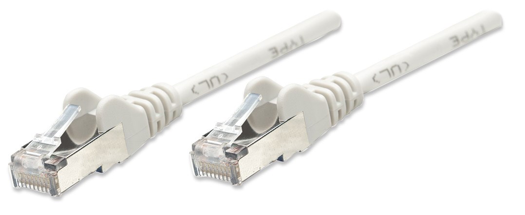 Intellinet Patch kábel Cat5e SFTP 15m sivý,  cca0 