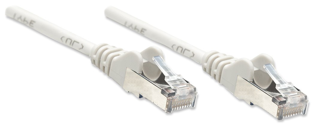 Intellinet Patch kábel Cat5e SFTP 15m sivý,  cca1 