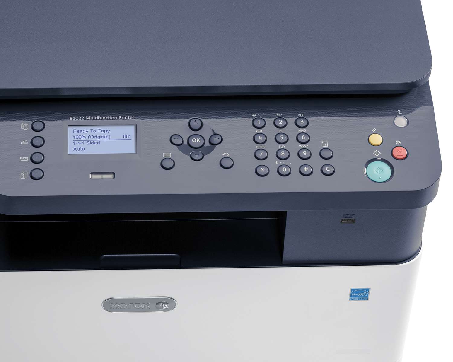 Xerox B1022V_B,  čiernobiely laser. multifunkcia,  A3,  22 strán za minútu,  256 MB,  USB,  Ethernet,  duplex1 