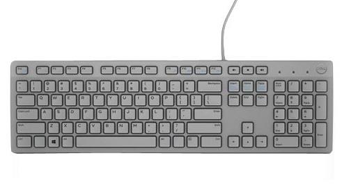 DELL Multimedia Keyboard-KB216 - German (QWERTZ) - Grey (-PL)0 