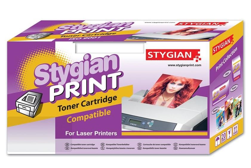 Stygian  alt. toner HP  CE412A yellow No. HP305A (2.600 výtlačkov)0 
