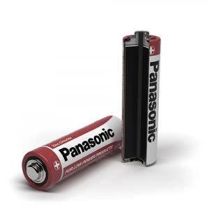 PANASONIC Zinkouhlíkové baterie Red Zinc R6RZ/ 4P AA 1, 5V (shrink 4ks)1 