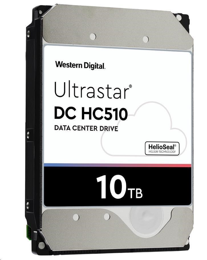 Western Digital Ultrastar® HDD 10TB (HUH721010ALE601) DC HC510 3.5in 26.1MM 256MB 7200RPM SATA 512E SED2 