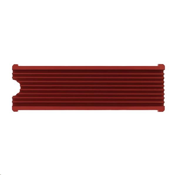 AXAGON CLR-M2,  hliníkový pasívny chladič pre jedno aj obojstranný M.2 SSD disk,  výška 12 mm4 