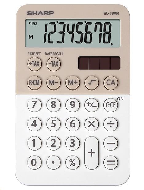 SHARP kalkulačka - EL760RBLA - Stolní kalkulátor0 