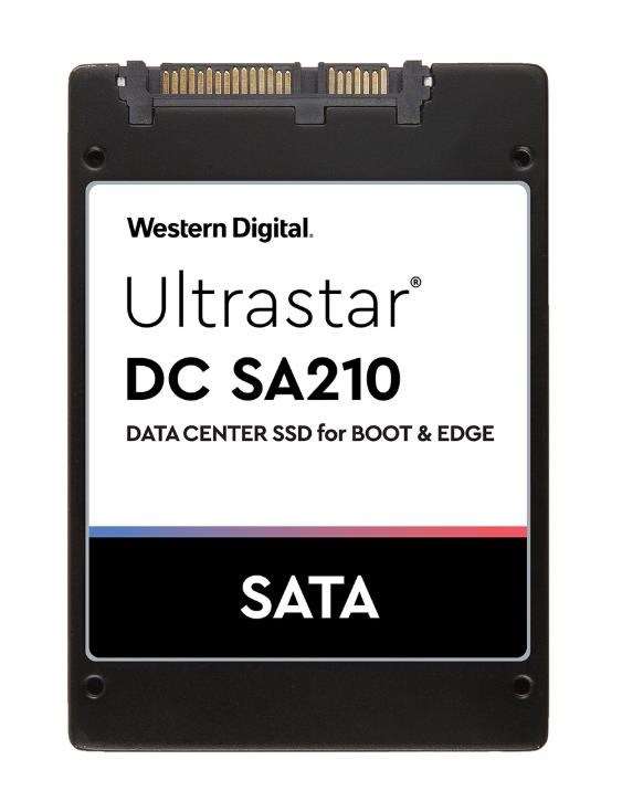 Western Digital Ultrastar® SSD 480 GB (HBS3A1948A7E6B1) DC SA210 SFF-7 7.0MM SATA TLC RI BICS3 TCG, DW/D R 0.1/S 0.70 