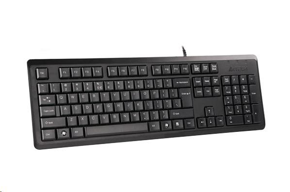 A4tech KR-92,  klávesnice,  CZ/ US,  USB,  černá0 