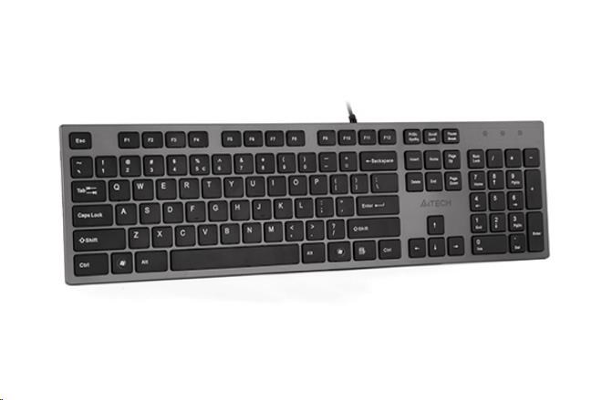 A4tech KV-300H,  klávesnice,  CZ/ US,  USB3 