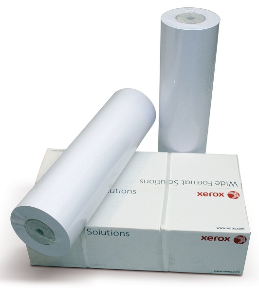 Xerox Paper Roll - oranžový - 841x135m (90g,  A0) - fluorescenčný papier0 