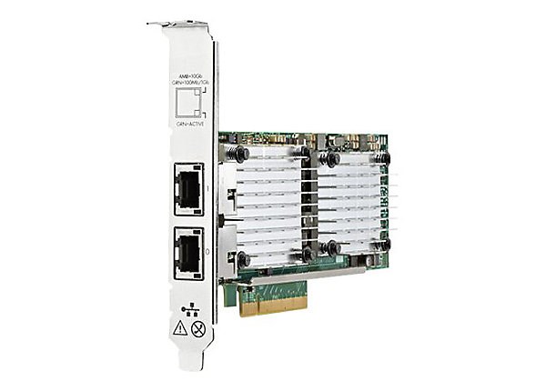HP Ethernet 10Gb 2-port BASE-T 530T 57810SAdapter (with low profile bracket)0 