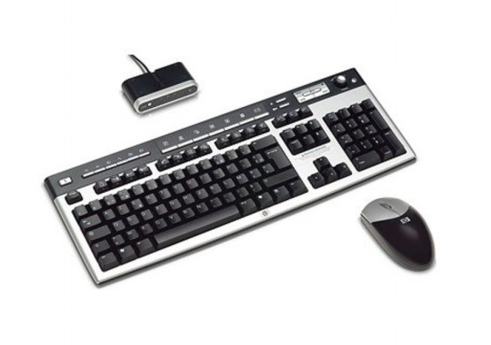 HP USB BFR-PVC Intl Keyboard/ Mouse Kit