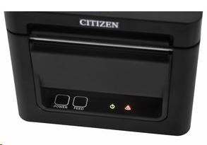Občianska pokladničná termálna tlačiareň CT-E351 s rezačkou, LAN, USB, čierna2 