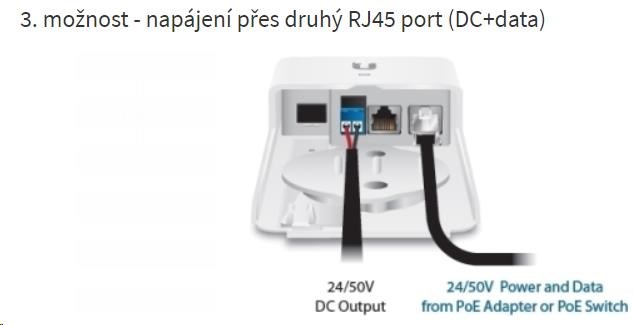 UBNT FiberPoE G2,  vonkajší optický konvertor s PoE5 