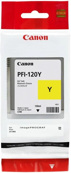 Atramentová nádržka Canon PFI-120 Yellow 130 ml1 