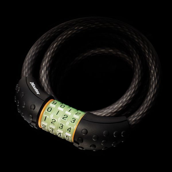 Master Lock Ocelové kombinační lanko na kolo 8190EURDPRO - 1, 8m1 