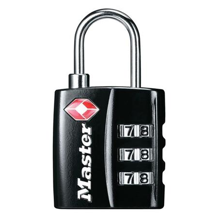 Master Lock Visací kombinační zámek  TSA 4680EURDBLK0 
