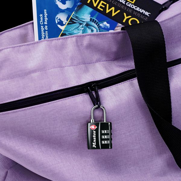Master Lock Visací kombinační zámek  TSA 4680EURDBLK1 