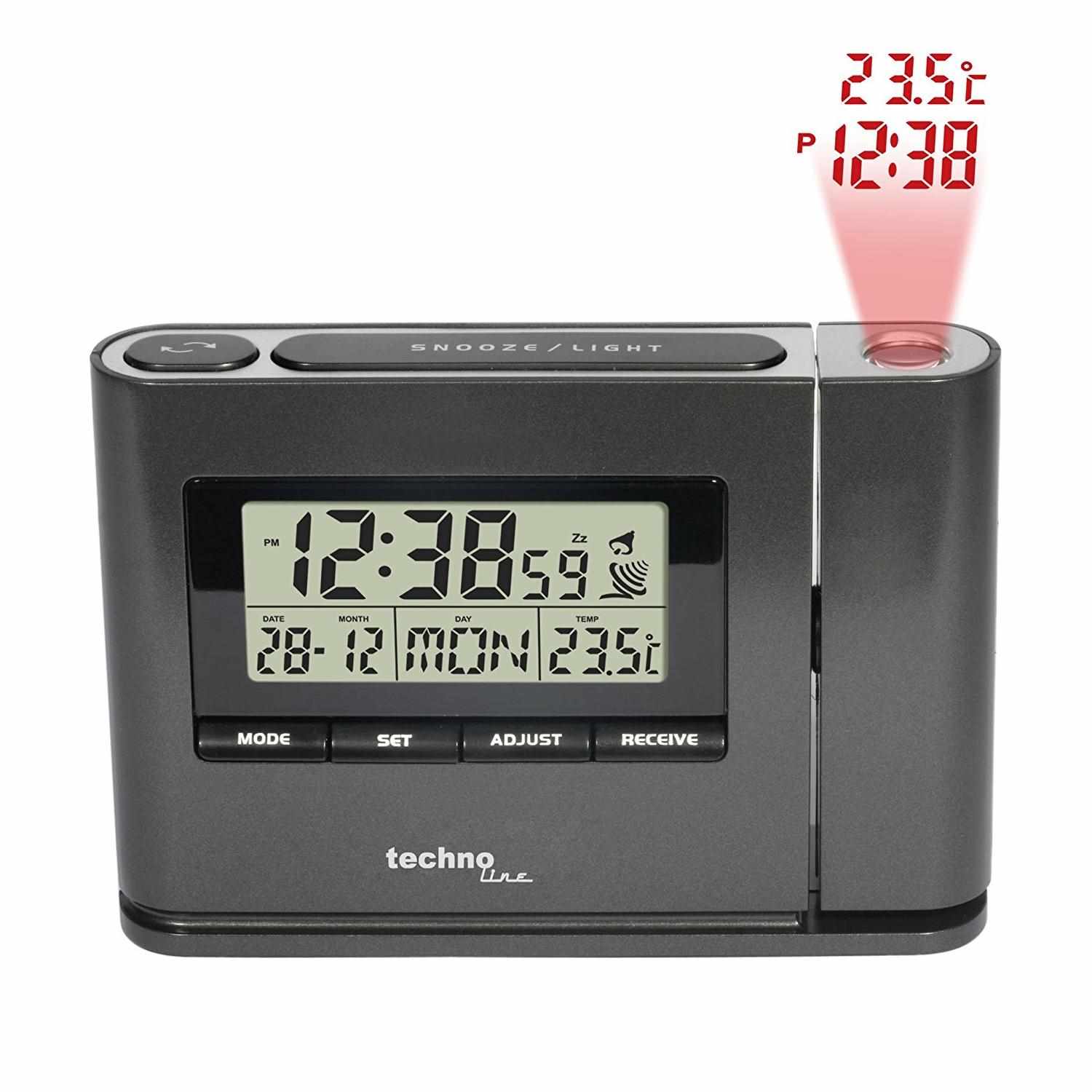 TechnoLine WT 519 - digitální budík s projekcí času a vnitřní teploty1 