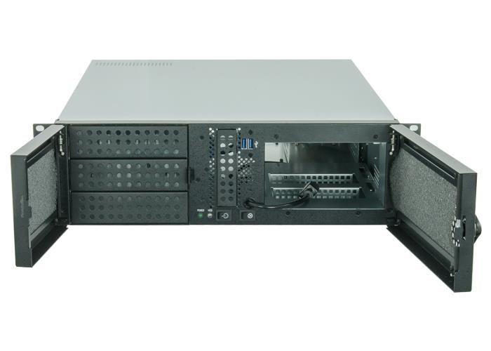 Skriňa CHIEFTEC Rackmount 3U ATX/ mATX,  UNC-310A-B,  zdroj BDF-600S (600W)0 