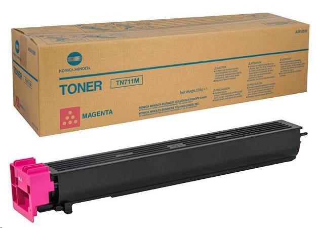 Toner Minolta TN-711M,  fialový pre bizhub C654(e),  C754(e),  PRO C754e (31.5k)0 