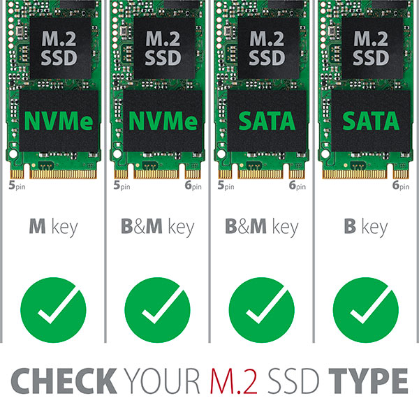 AXAGON PCEM2-DC,  PCIe x4 - M.2 NVMe M-key + SATA B-key slot adaptér,  chladič,  LP10 