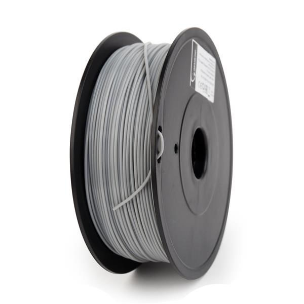 GEMBIRD Tlačová struna (filament) PLA PLUS,  1, 75 mm,  1 kg,  sivá0 