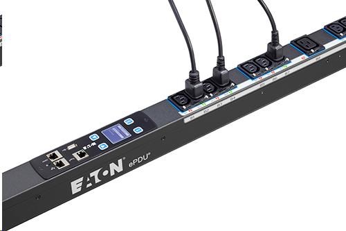 Eaton ePDU: Merané výstupy IEC - 0U,  In: C20 16A 1P - Out: 20xC13:4xC190 