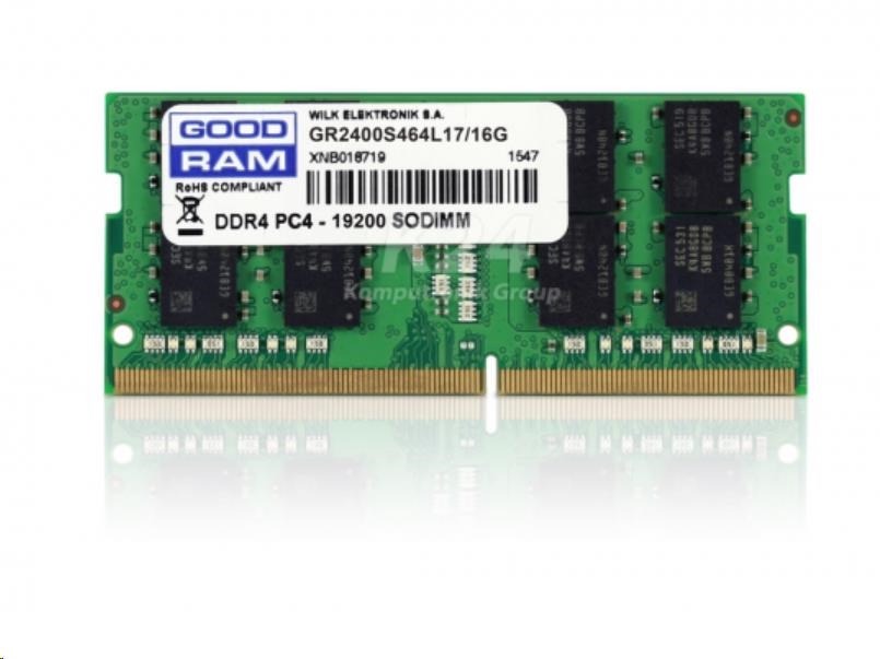 SODIMM DDR4 16GB 2400MHz CL17 GOODRAM0 