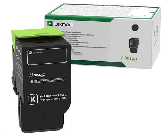 Lexmark černý toner C2320K0 Return progam pro C2525, C2425, C2535, MC 2325, MC 2425, MS2535, MC2640 - 1 000 str0 