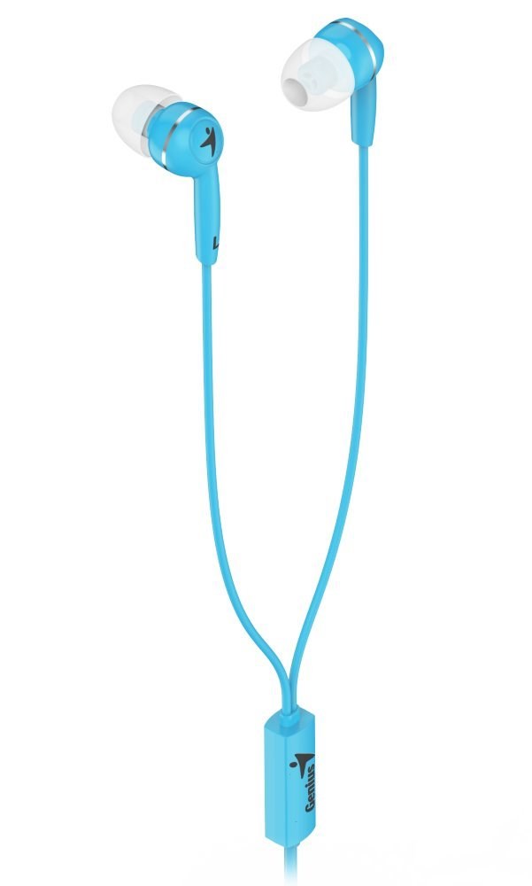 GENIUS sluchátka s mikrofonem HS-M320,  modrá1 
