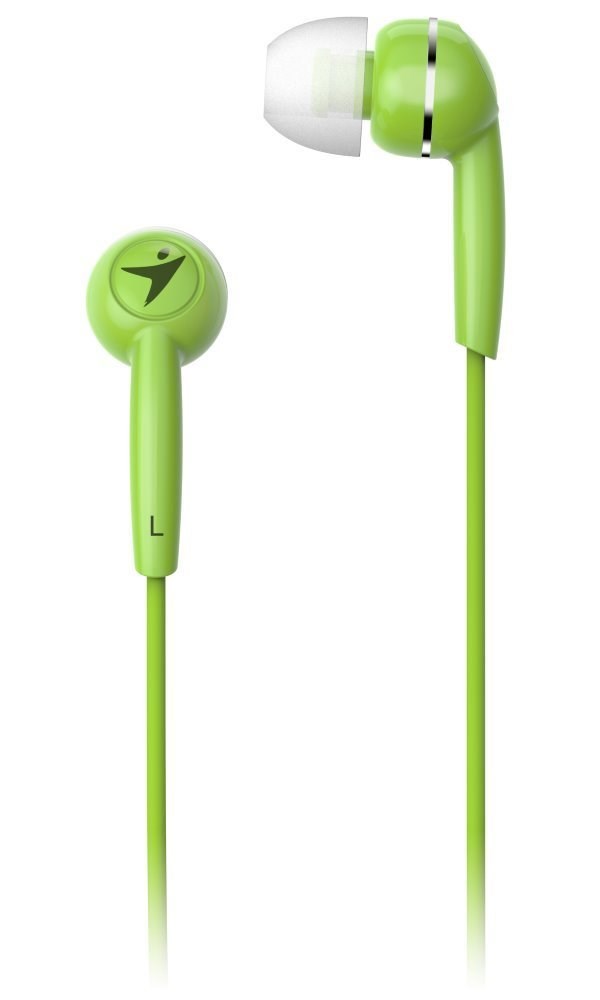 GENIUS sluchátka s mikrofonem HS-M320,  zelená1 
