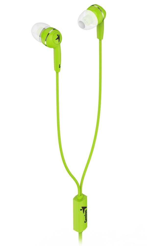 GENIUS sluchátka s mikrofonem HS-M320,  zelená0 