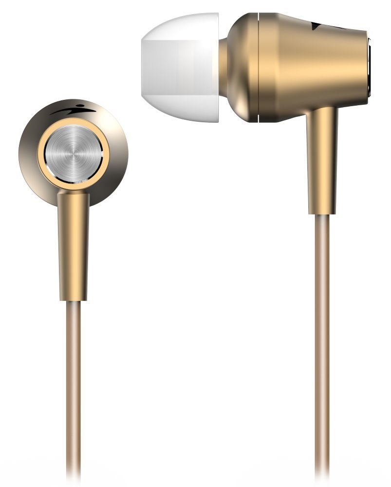 GENIUS sluchátka s mikrofonem HS-M360,  zlatá0 