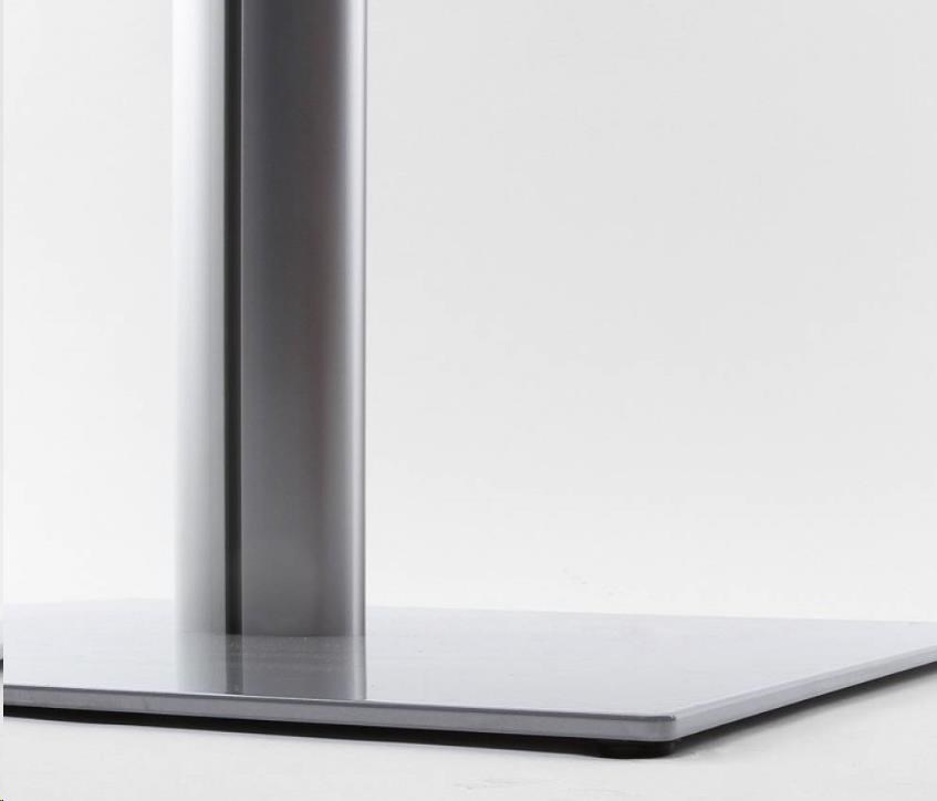 Oboustranný informační stojan infopole s klaprámy A1, ostrý roh, profil 25mm2 
