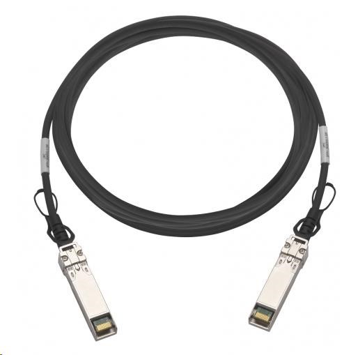 QNAP SFP+ 10GbE dvojaký direct attach cable, 5.0M, S/ N a FW update0 