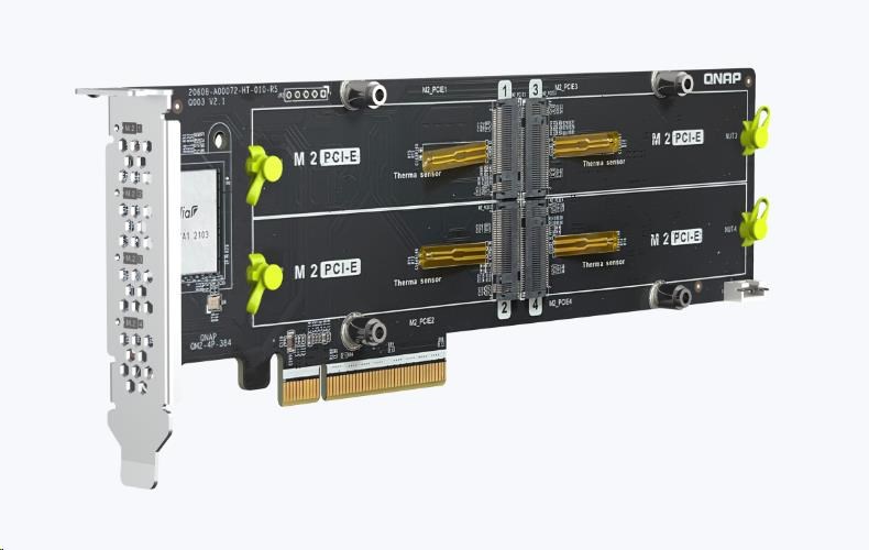 Qnap QM2 Card - QM2-4P-3844 